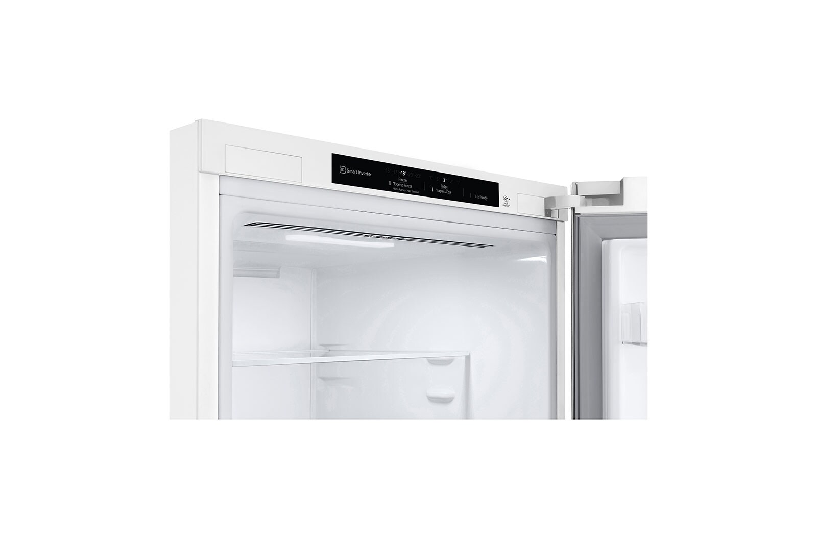 LG 1.86M 341L Kombinerad kyl/frys(Vit) - Energiklass E, Door Cooling™, GBB61SWJMN