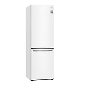 LG 1.86M 341L Kombinerad kyl/frys(Vit) - Energiklass E, Door Cooling™, GBB61SWJMN