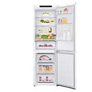 LG 1.86M 341L Kombinerad kyl/frys(Vit) - Energiklass E, Door Cooling™, GBB61SWJMN