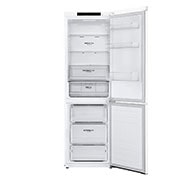 LG 1.86M 341L Kombinerad kyl/frys(Vit) - Energiklass E, Door Cooling™, GBB61SWJMN
