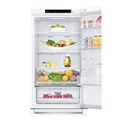 LG 1.86M 341L Kombinerad kyl/frys(Vit) - Energiklass E, Door Cooling™, GBB61SWJMN