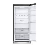 LG 2.03M 384L Kombinerad kyl/frys(Shiny Steel) - Energiklass D, Door Cooling™ och Smart Diagnosis™ med Wi-Fi, GBB62PZFFN