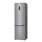 LG 2.03M 384L Kombinerad kyl/frys(Shiny Steel) - Energiklass D, Door Cooling™ och Smart Diagnosis™ med Wi-Fi, GBB62PZFFN