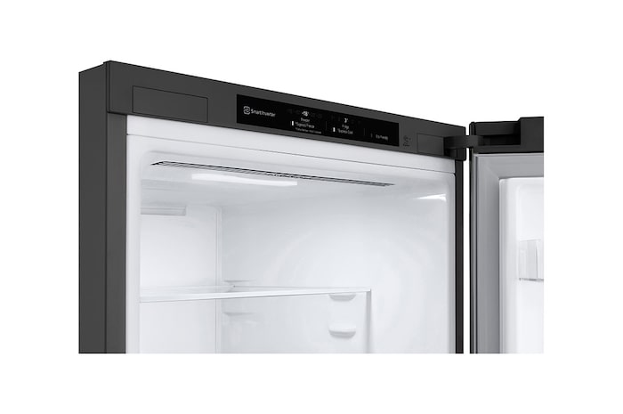 LG 2.03M 384L Kombinerad kyl/frys(Shiny Steel) - Energiklass D, Door Cooling™, GBB62PZGGN