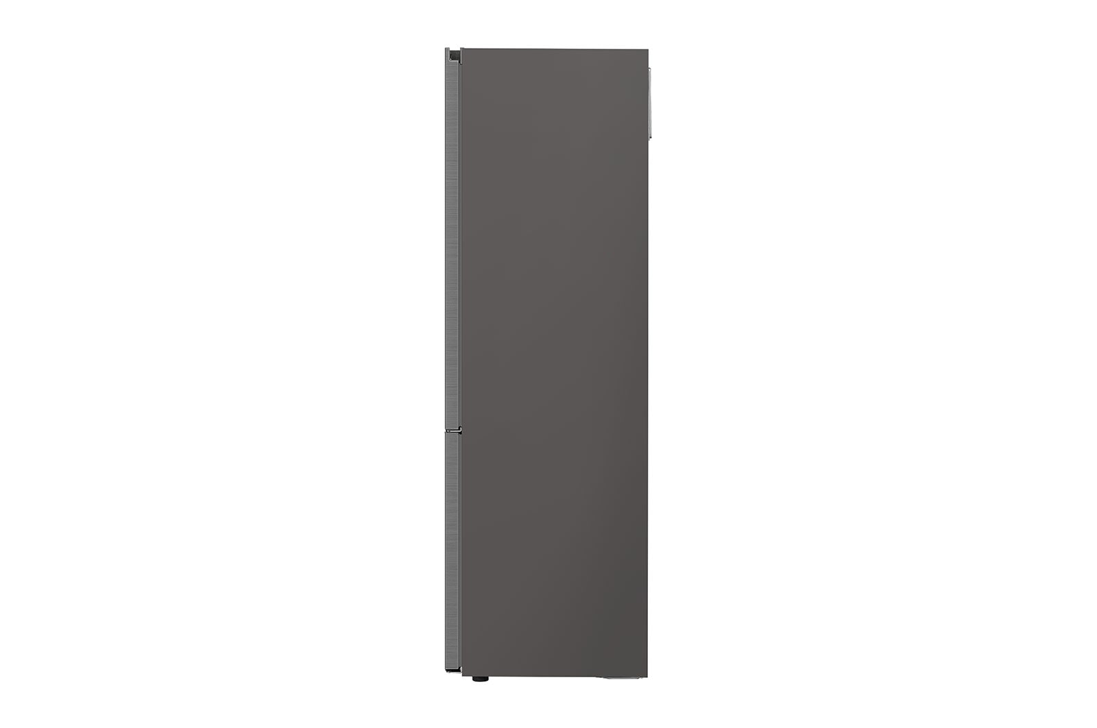 LG 2.03M 384L Kombinerad kyl/frys(Shiny Steel) - Energiklass D, Door Cooling™, GBB62PZGGN