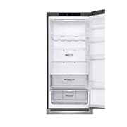LG 2.03M 384L Kombinerad kyl/frys(Shiny Steel) - Energiklass D, Door Cooling™, GBB62PZGGN