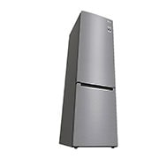 LG 2.03M 384L Kombinerad kyl/frys(Shiny Steel) - Energiklass E, Door Cooling™, GBB62PZJZN