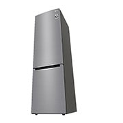 LG 2.03M 384L Kombinerad kyl/frys(Shiny Steel) - Energiklass E, Door Cooling™, GBB62PZJZN