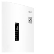 LG 2.03M 384L Kombinerad kyl/frys(Vit) - Energiklass D, Door Cooling™ och Smart Diagnosis™ med Wi-Fi, GBB62SWFFN