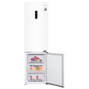 LG 2.03M 384L Kombinerad kyl/frys(Vit) - Energiklass D, Door Cooling™ och Smart Diagnosis™ med Wi-Fi, GBB62SWFFN