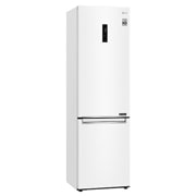 LG 2.03M 384L Kombinerad kyl/frys(Vit) - Energiklass D, Door Cooling™ och Smart Diagnosis™ med Wi-Fi, GBB62SWFFN