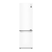 Vy framifrån av 2.03M 384L Kombinerad kyl/frys(Vit) - Energiklass D, Door Cooling™ GBB62SWGFN