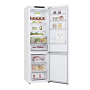 LG 2.03M 384L Kombinerad kyl/frys(Vit) - Energiklass D, Door Cooling™, GBB62SWGFN