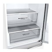 LG 2.03M 384L Kombinerad kyl/frys(Vit) - Energiklass D, Door Cooling™, GBB62SWGFN
