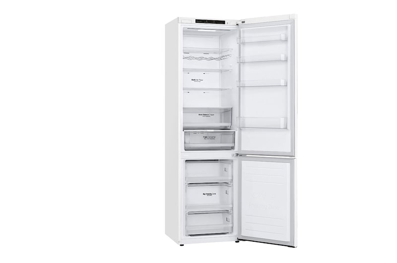 LG 2.03M 384L Kombinerad kyl/frys(Vit) - Energiklass D, Door Cooling™, GBB62SWGGN
