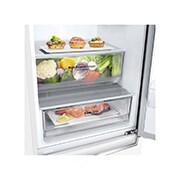LG 2.03M 384L Kombinerad kyl/frys(Vit) - Energiklass E, Door Cooling™ och Smart Diagnosis™ med Wi-Fi, GBB62SWHZN