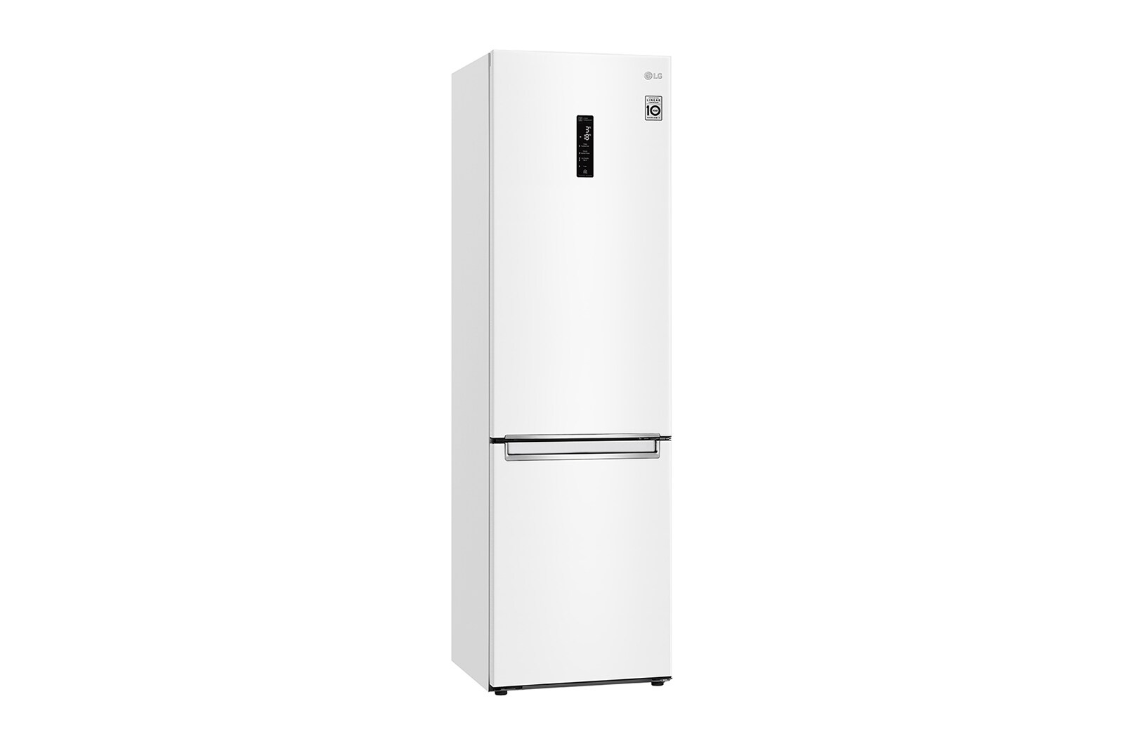 LG 2.03M 384L Kombinerad kyl/frys(Vit) - Energiklass E, Door Cooling™ och Smart Diagnosis™ med Wi-Fi, GBB62SWHZN