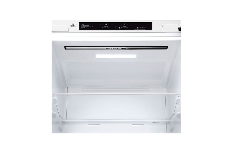 LG kombinerad Kyl/Frys med DoorCooling⁺™, 203cm (nettovolym 384 liter) , GBB62SWJZN