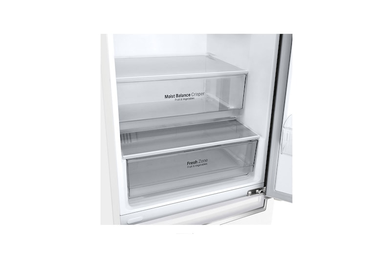 LG kombinerad Kyl/Frys med DoorCooling⁺™, 203cm (nettovolym 384 liter) , GBB62SWJZN