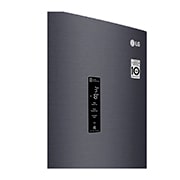 LG 1.86M 341L Kombinerad kyl/frys(Matte Black) - Energiklass E, Door Cooling™ och Smart Diagnosis™ med Wi-Fi, GBB71MCDZN