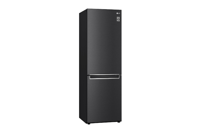 LG 1.86M 341L Kombinerad kyl/frys(Matte Black) - Energiklass D, Door Cooling™, GBB71MCEGN