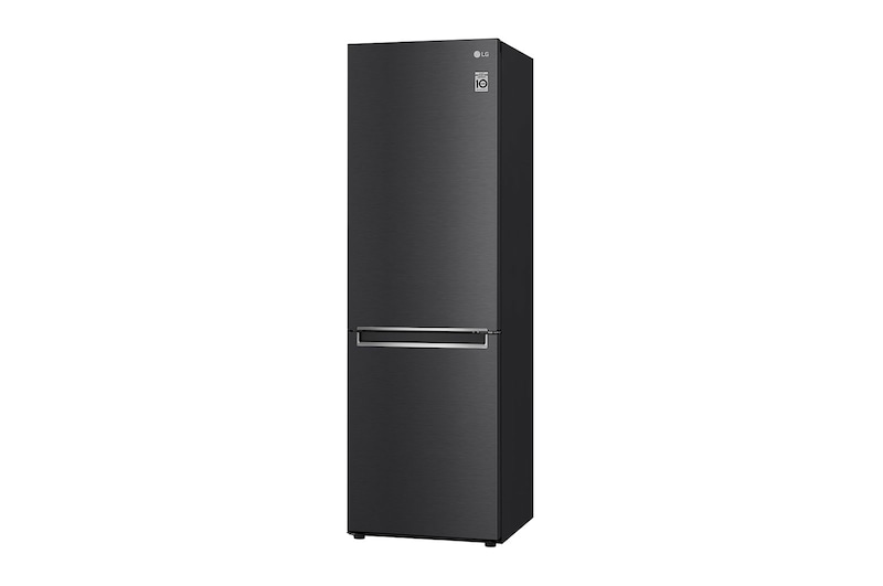 LG 1.86M 341L Kombinerad kyl/frys(Matte Black) - Energiklass D, Door Cooling™ och Smart Diagnosis™ , GBB71MCVGN