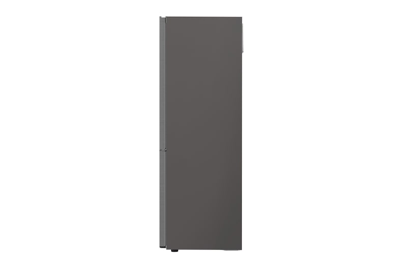 LG 1.86M 341L Kombinerad kyl/frys(Shiny Steel) - Energiklass E, Door Cooling™ och Smart Diagnosis™ med Wi-Fi, GBB71PZDMN