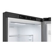 LG 1.86M 341L Kombinerad kyl/frys(Shiny Steel) - Energiklass D, Door Cooling™, GBB71PZEFN