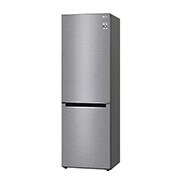 LG 1.86M 341L Kombinerad kyl/frys(Shiny Steel) - Energiklass D, Door Cooling™, GBB71PZEFN
