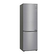 LG 1.86M 341L Kombinerad kyl/frys(Shiny Steel) - Energiklass E, Door Cooling™, GBB71PZEMN