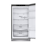 LG 1.86M 341L Kombinerad kyl/frys(Shiny Steel) - Energiklass E, Door Cooling™, GBB71PZEZN