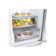 LG 1.86M 341L Kombinerad kyl/frys(Vit) - Energiklass E, Door Cooling™ och Smart Diagnosis™ med Wi-Fi, GBB71SWDMN