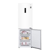 LG 1.86M 341L Kombinerad kyl/frys(Vit) - Energiklass E, Door Cooling™ och Smart Diagnosis™ med Wi-Fi, GBB71SWDMN