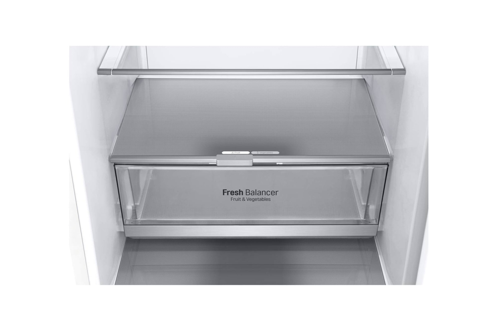 LG 1.86M 341L Kombinerad kyl/frys(Vit) - Energiklass E, Door Cooling™ och Smart Diagnosis™ med Wi-Fi, GBB71SWDZN