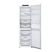 LG 1.86M 341L Kombinerad kyl/frys(Vit) - Energiklass D, Door Cooling™, GBB71SWEFN