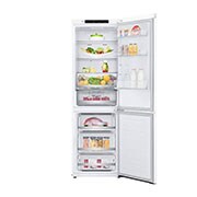 LG 1.86M 341L Kombinerad kyl/frys(Vit) - Energiklass D, Door Cooling™, GBB71SWEFN