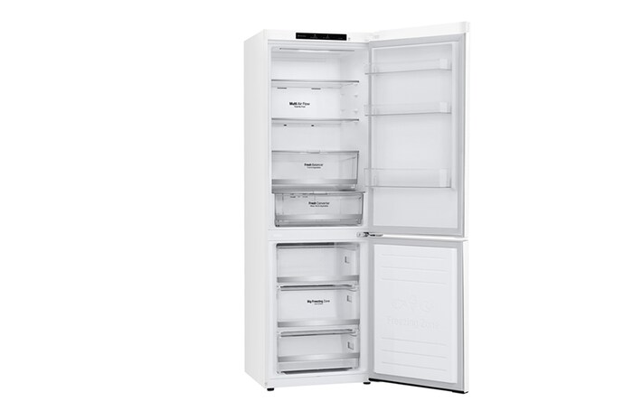 LG 1.86M 341L Kombinerad kyl/frys(Vit) - Energiklass D, Door Cooling™, GBB71SWEGN