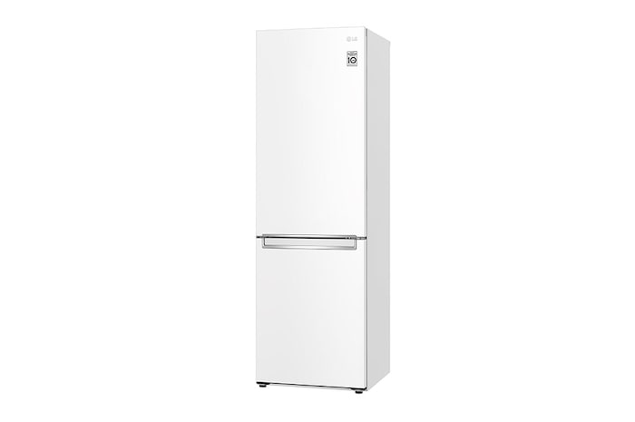 LG 1.86M 341L Kombinerad kyl/frys(Vit) - Energiklass D, Door Cooling™ och Smart Diagnosis™, GBB71SWVGN