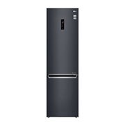 LG 2.03M 384L Kombinerad kyl/frys(Matte Black) - Energiklass E, Door Cooling™ och Smart Diagnosis™ med Wi-Fi, GBB72MCDMN