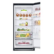 LG 2.03M 384L Kombinerad kyl/frys(Matte Black) - Energiklass E, Door Cooling™ och Smart Diagnosis™ med Wi-Fi, GBB72MCDMN