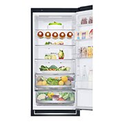 LG 2.03M 384L Kombinerad kyl/frys(Matte Black) - Energiklass E, Door Cooling™ och Smart Diagnosis™ med Wi-Fi, GBB72MCDMN