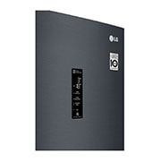 LG 2.03M 384L Kombinerad kyl/frys(Matte Black) - Energiklass E, Door Cooling™ och Smart Diagnosis™ med Wi-Fi, GBB72MCDMN