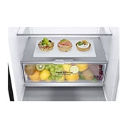 LG 2.03M 384L Kombinerad kyl/frys(Matte Black) - Energiklass D, Door Cooling™, GBB72MCEFN