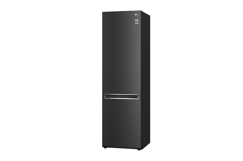 LG 2.03M 384L Kombinerad kyl/frys(Matte Black) - Energiklass D, Door Cooling™, GBB72MCEGN