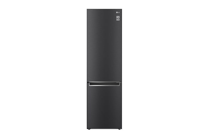 LG 2.03M 384L Kombinerad kyl/frys(Matte Black) - Energiklass D, Door Cooling™, GBB72MCEGN