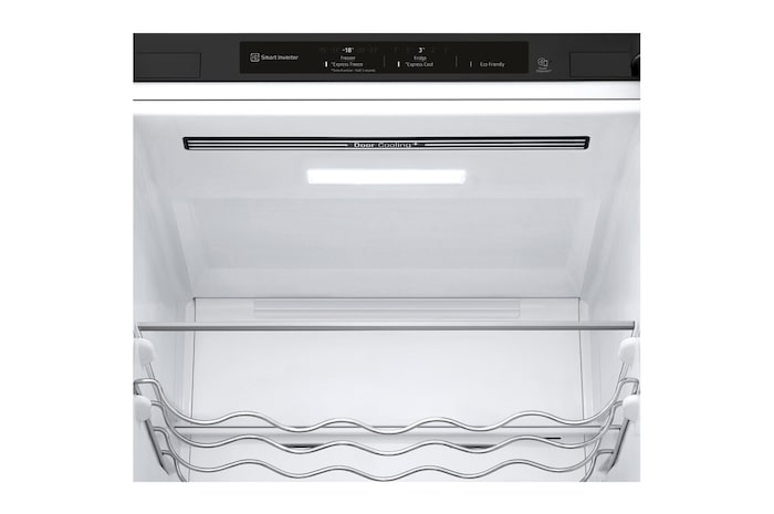 LG 2.03M 384L Kombinerad kyl/frys(Matte Black) - Energiklass D, Door Cooling™, GBB72MCEGN