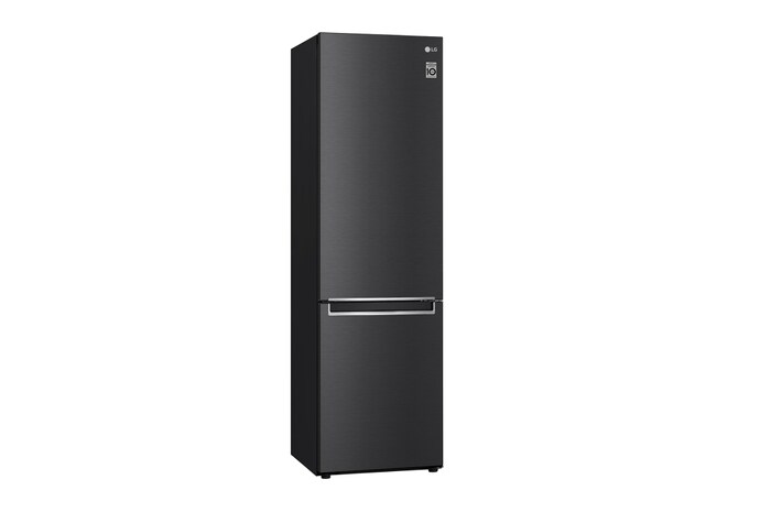 LG 2.03M 384L Kombinerad kyl/frys(Matte Black) - Energiklass D, Door Cooling™, GBB72MCEGN