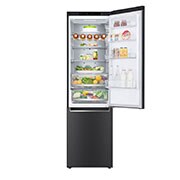 LG 2.03M 384L Kombinerad kyl/frys(Matte Black) - Energiklass D, Door Cooling™ och Smart Diagnosis™ , GBB72MCVGN