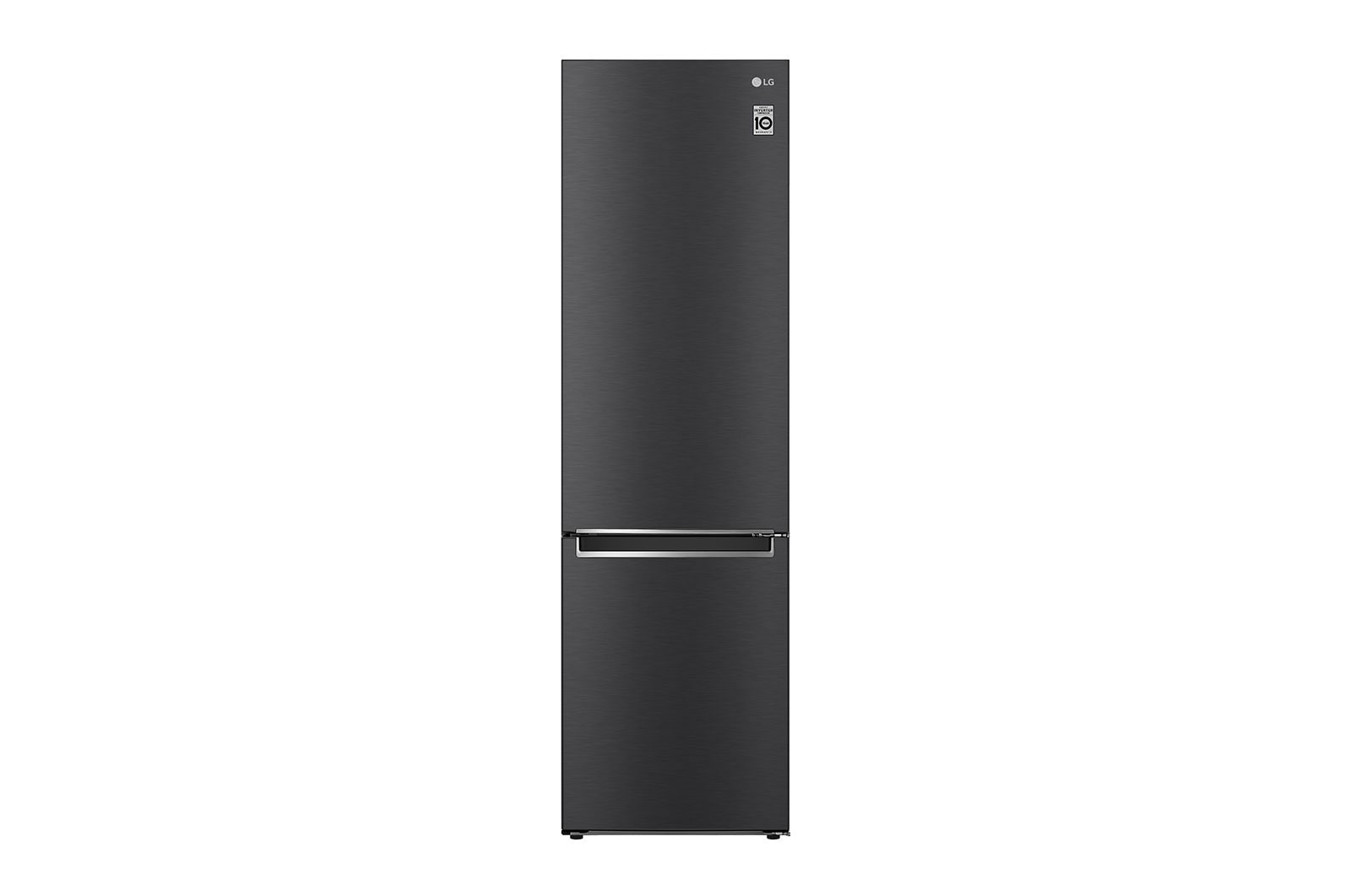 LG 2.03M 384L Kombinerad kyl/frys(Matte Black) - Energiklass D, Door Cooling™ och Smart Diagnosis™ , GBB72MCVGN