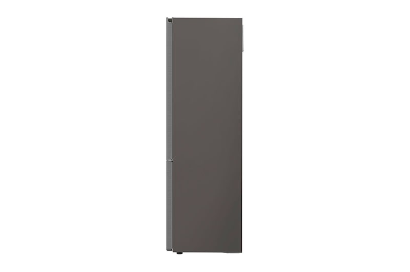 LG 2.03M 384L Kombinerad kyl/frys(Shiny Steel) - Energiklass D, Door Cooling™ och Smart Diagnosis™ med Wi-Fi, GBB72PZUGN